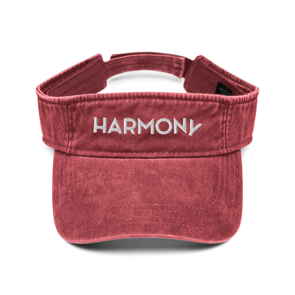 Harmony Denim Visor