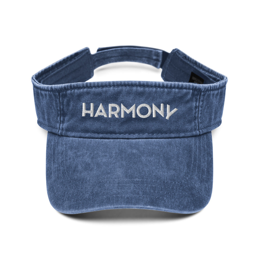 Harmony Denim Visor